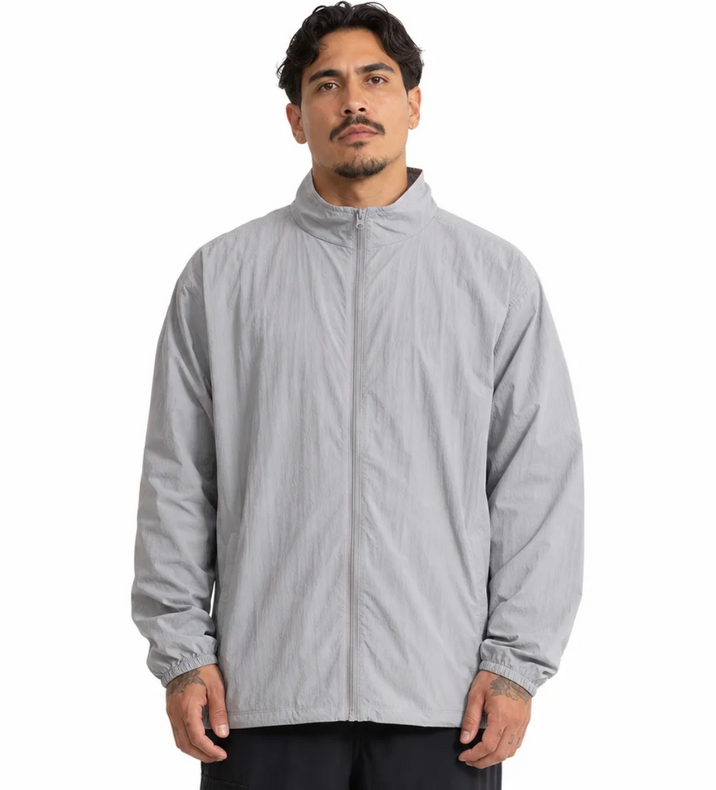 Men's Lightweight Zip Shell Jacket — Packable, Layerable Outerwear — Valendrua Tasman