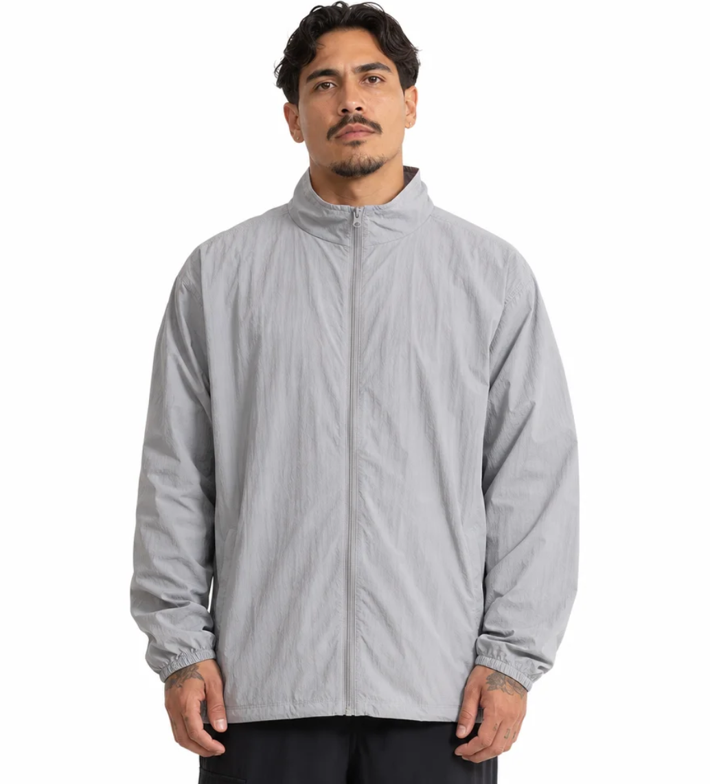 Men's Lightweight Zip Shell Jacket — Packable, Layerable Outerwear — Valendrua Tasman