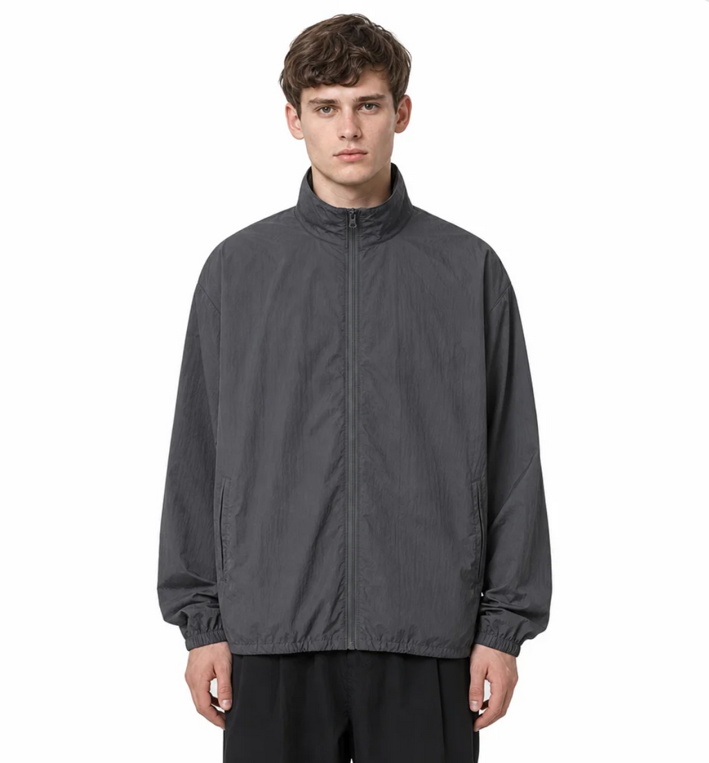 Men's Lightweight Zip Shell Jacket — Packable, Layerable Outerwear — Valendrua Tasman