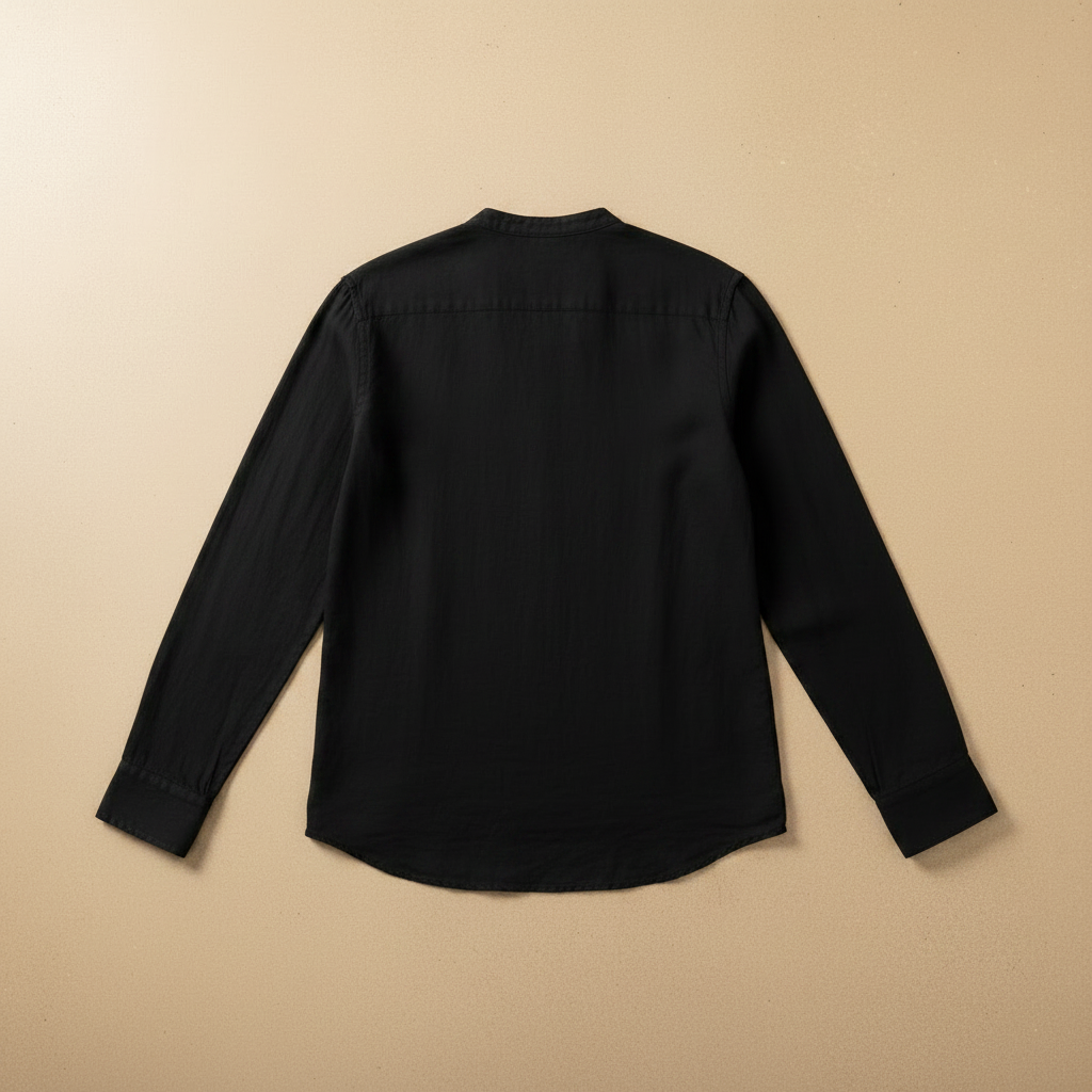 Black - Back Flat Lay