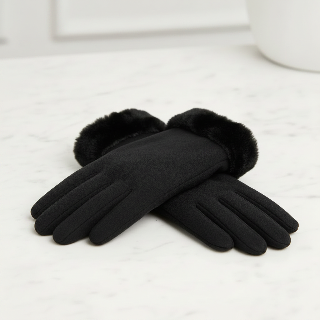 Black Gloves No Logo