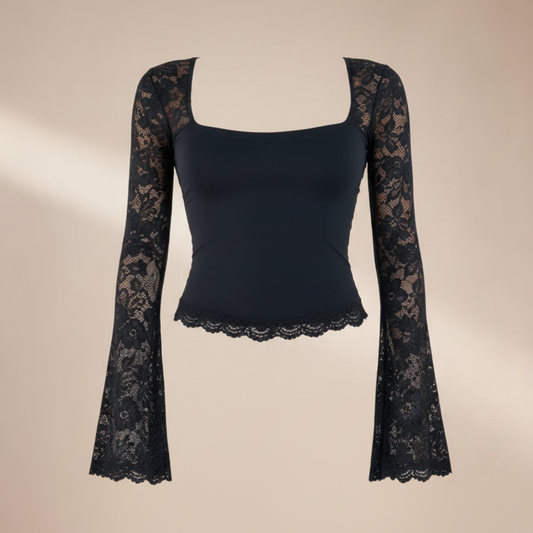 Black Lace Top Ghost