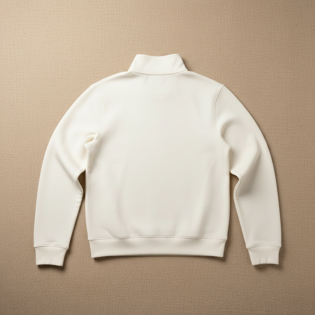 Cream - Back Flat Lay
